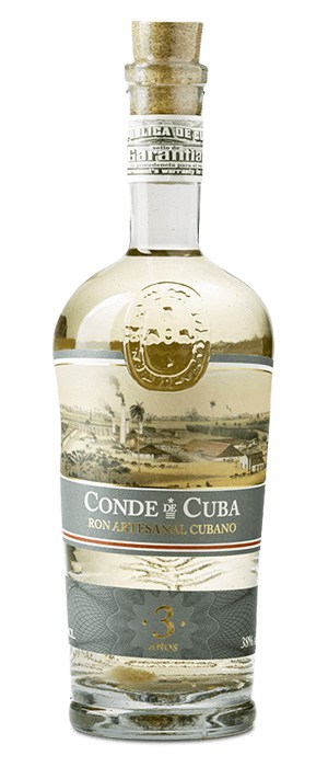 Rum Conde de Cuba 3 anos