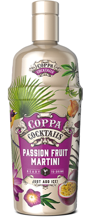 Coppa Cocktails Passion Fruit Martini